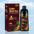 CSFDXD Instant Coffee Hair Dye Shampoo 3-in-1 for Long-Lasting Light Brown Color 500ml