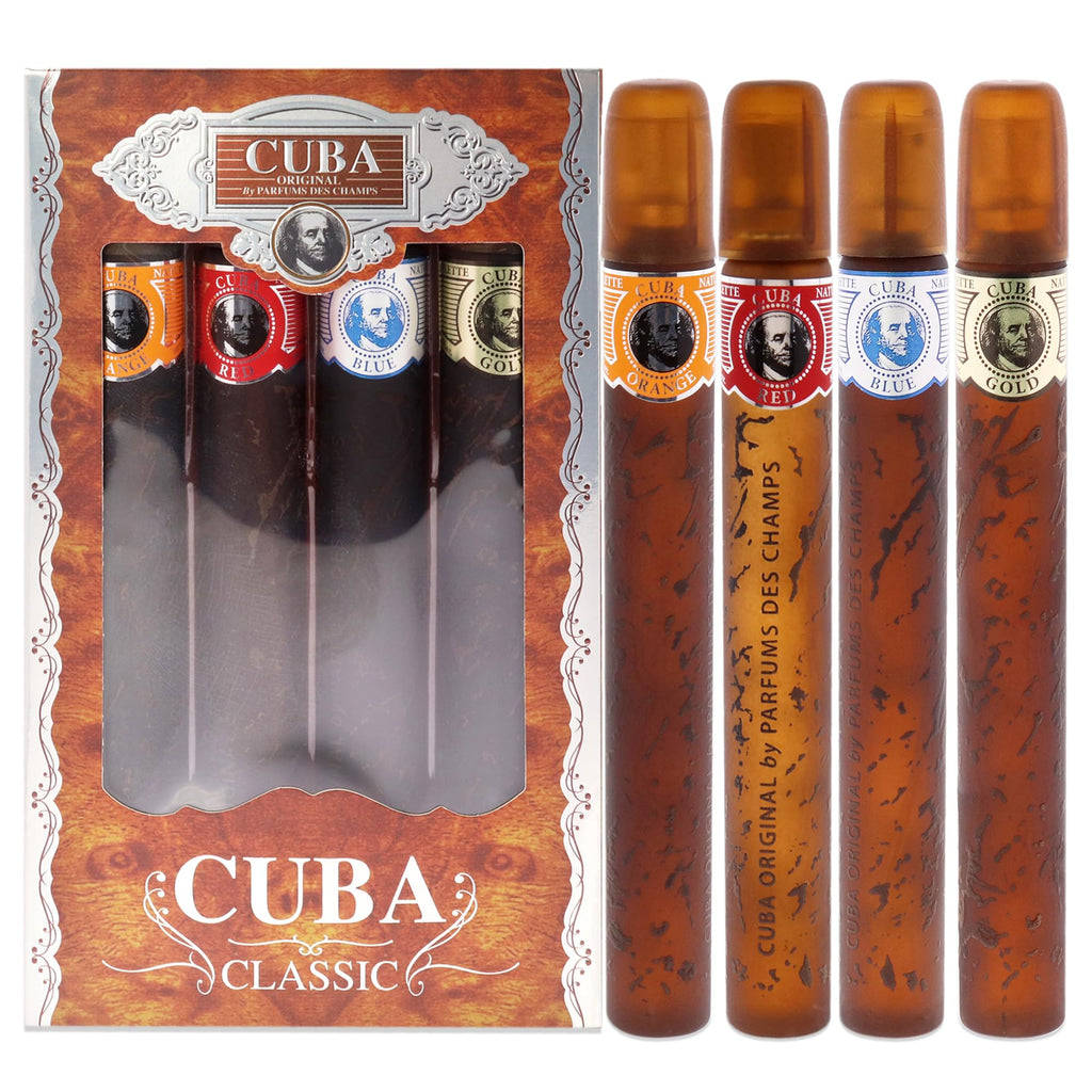 Cuba By Cuba for Men Gift Set – 4 Count | Eau de Toilette
