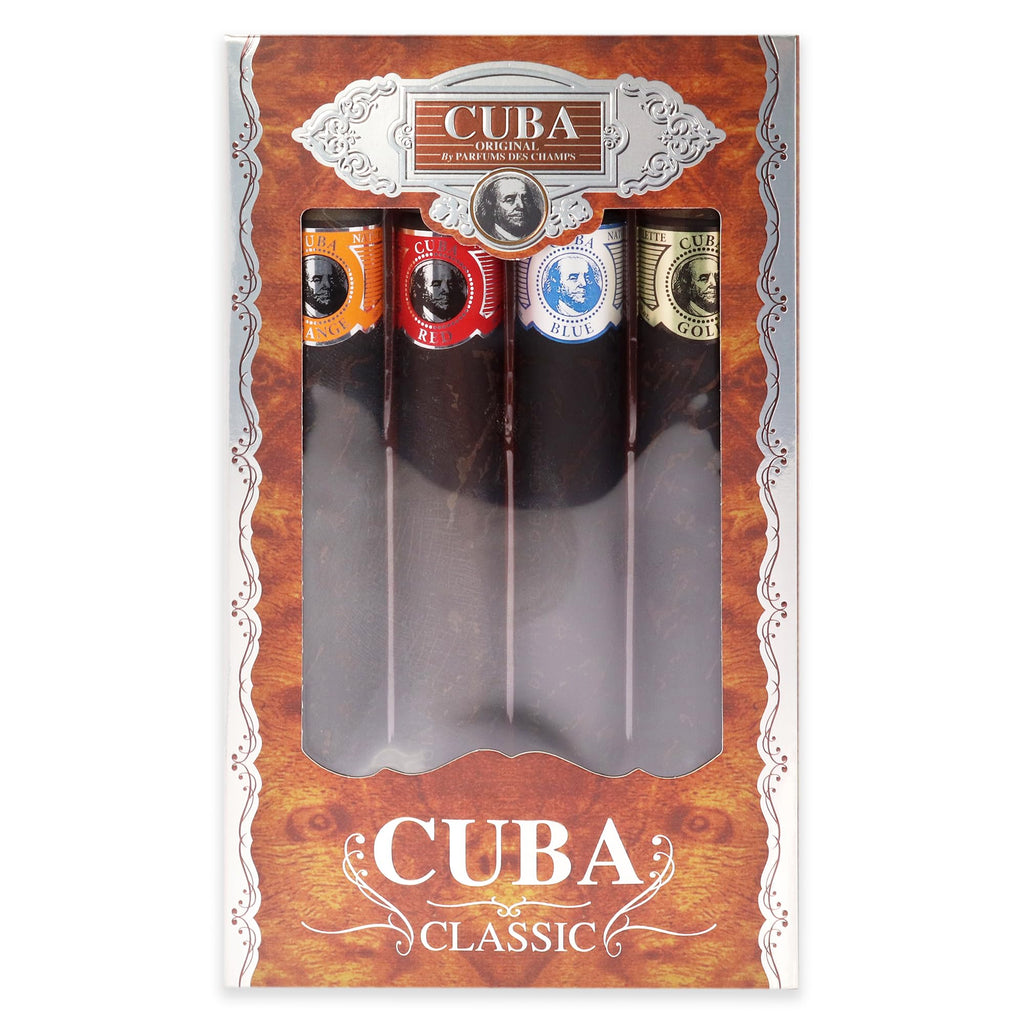 Cuba By Cuba for Men Gift Set – 4 Count | Eau de Toilette