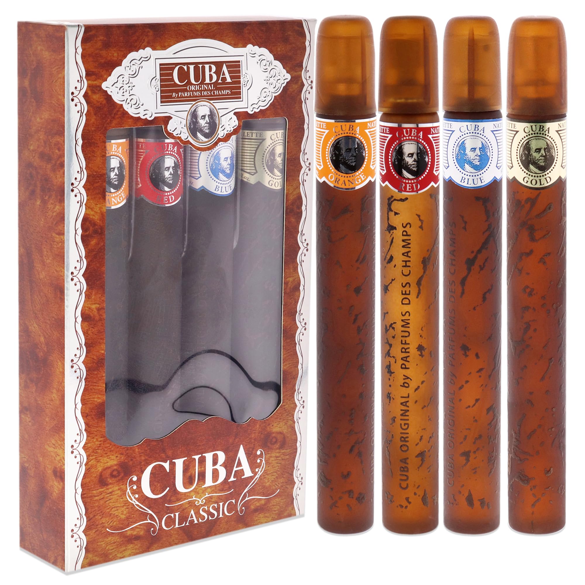 Cuba By Cuba for Men Gift Set – 4 Count | Eau de Toilette