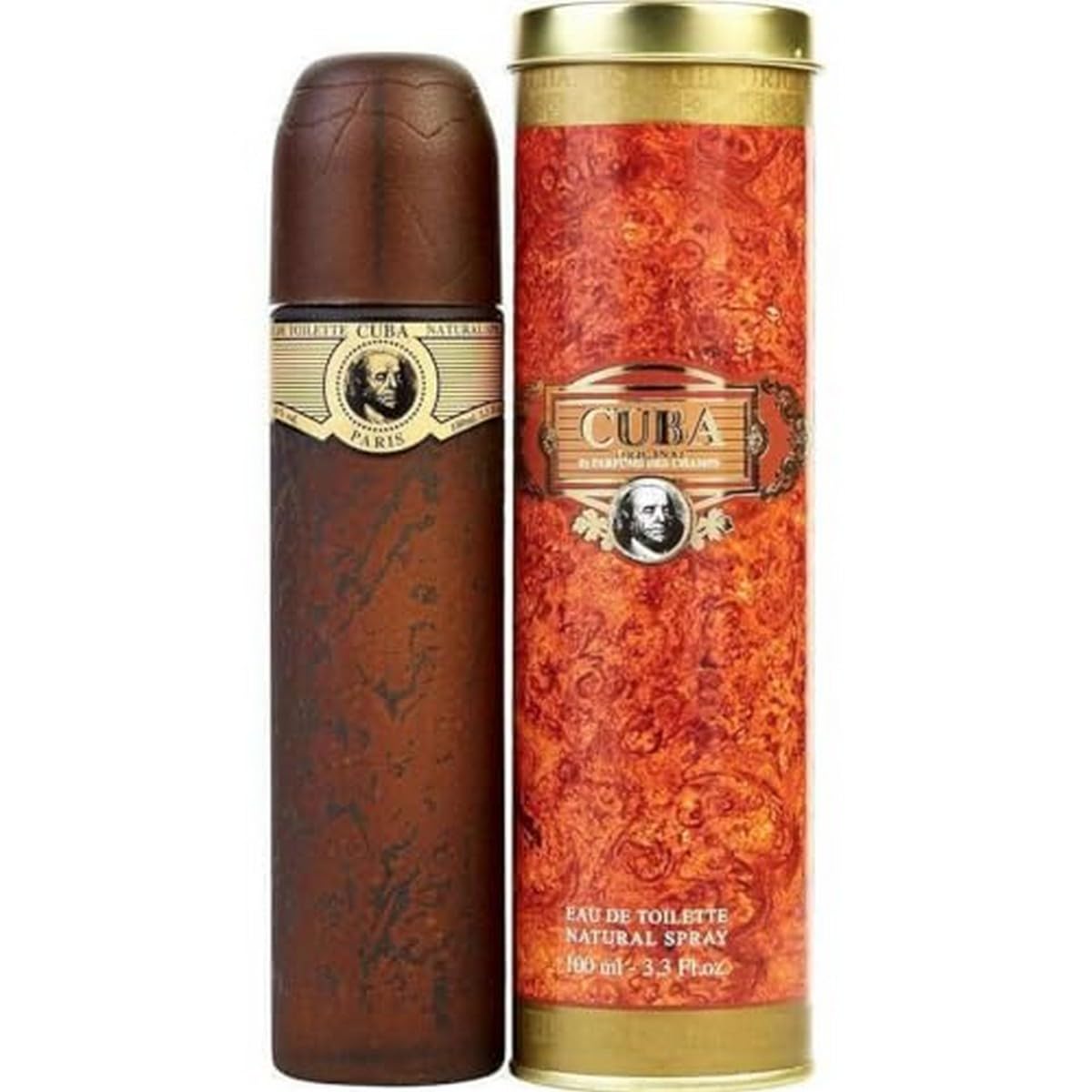 Cuba Gold Eau de Toilette Spray for Men – 3.4 oz