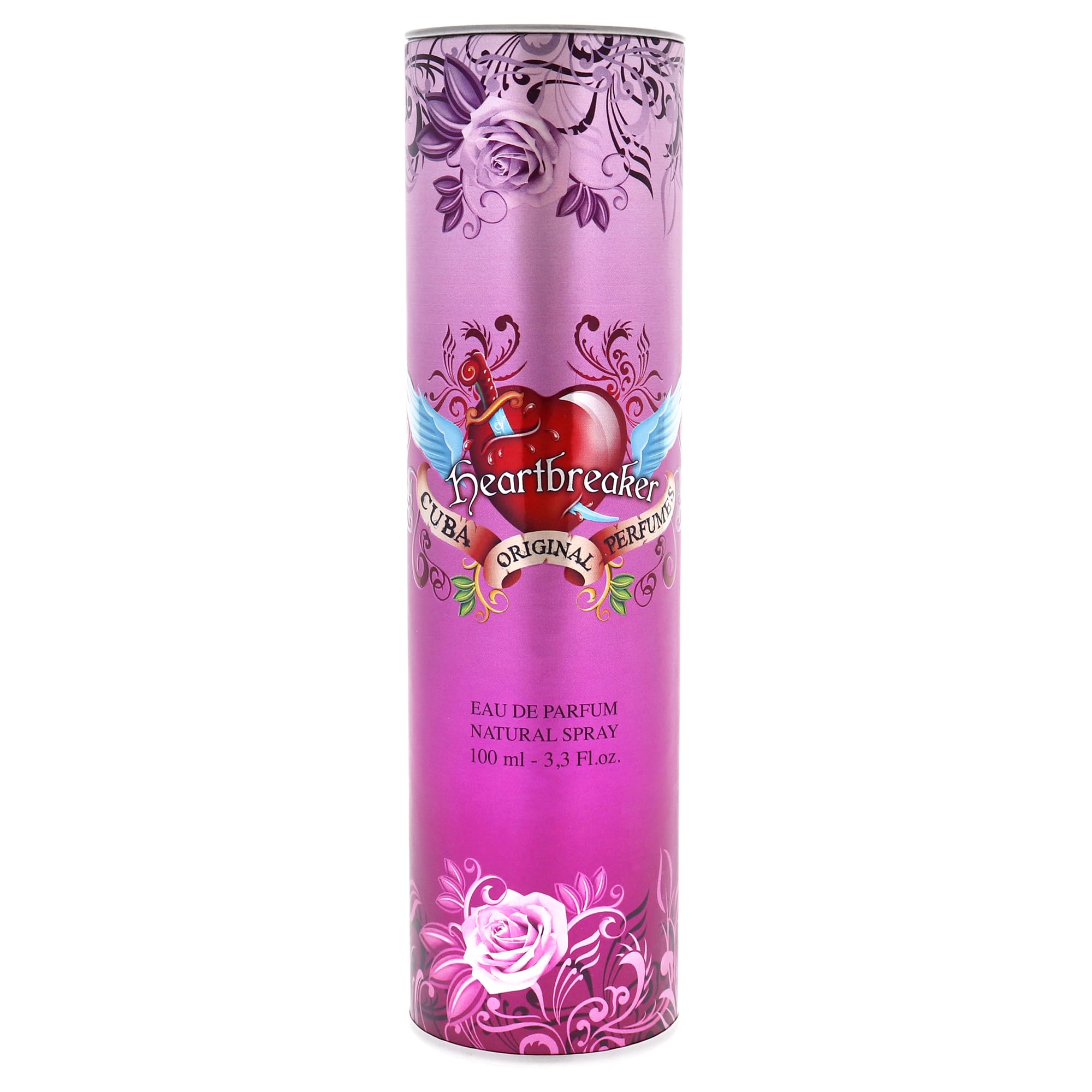 Cuba Heartbreaker Eau de Parfum Spray for Women – 3.3 oz / 100 ml