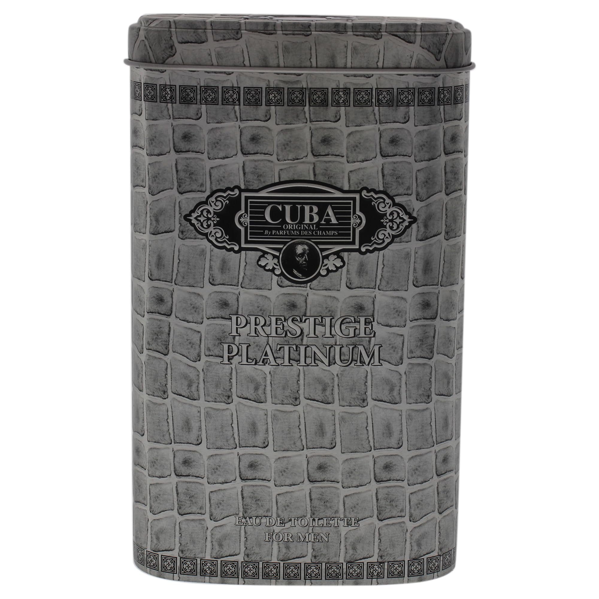 Cuba Original by Parfums Des Champs Prestige Platinum – 3 oz EDT for Men