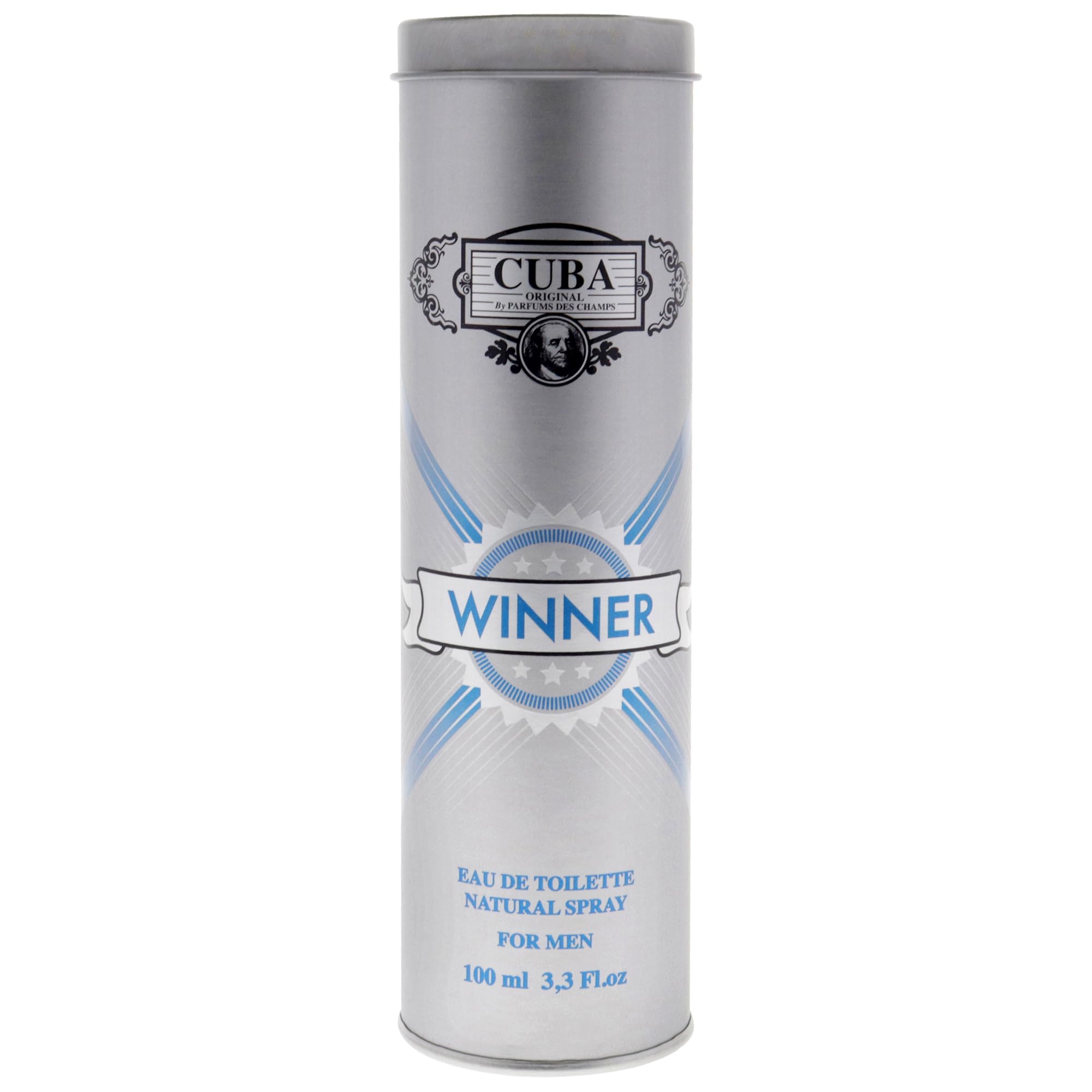 Cuba Winner Eau de Toilette for Men | 3.3 oz / 100 ml
