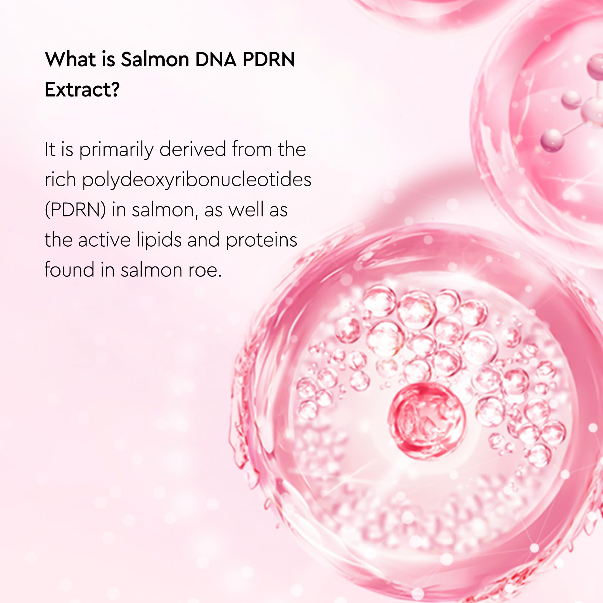 CubeSecret Salmon DNA PDRN Pink Peptide Eye Serum – Moisturizing Eye Treatment for Radiance, Elasticity & Even Tone | 30 ml