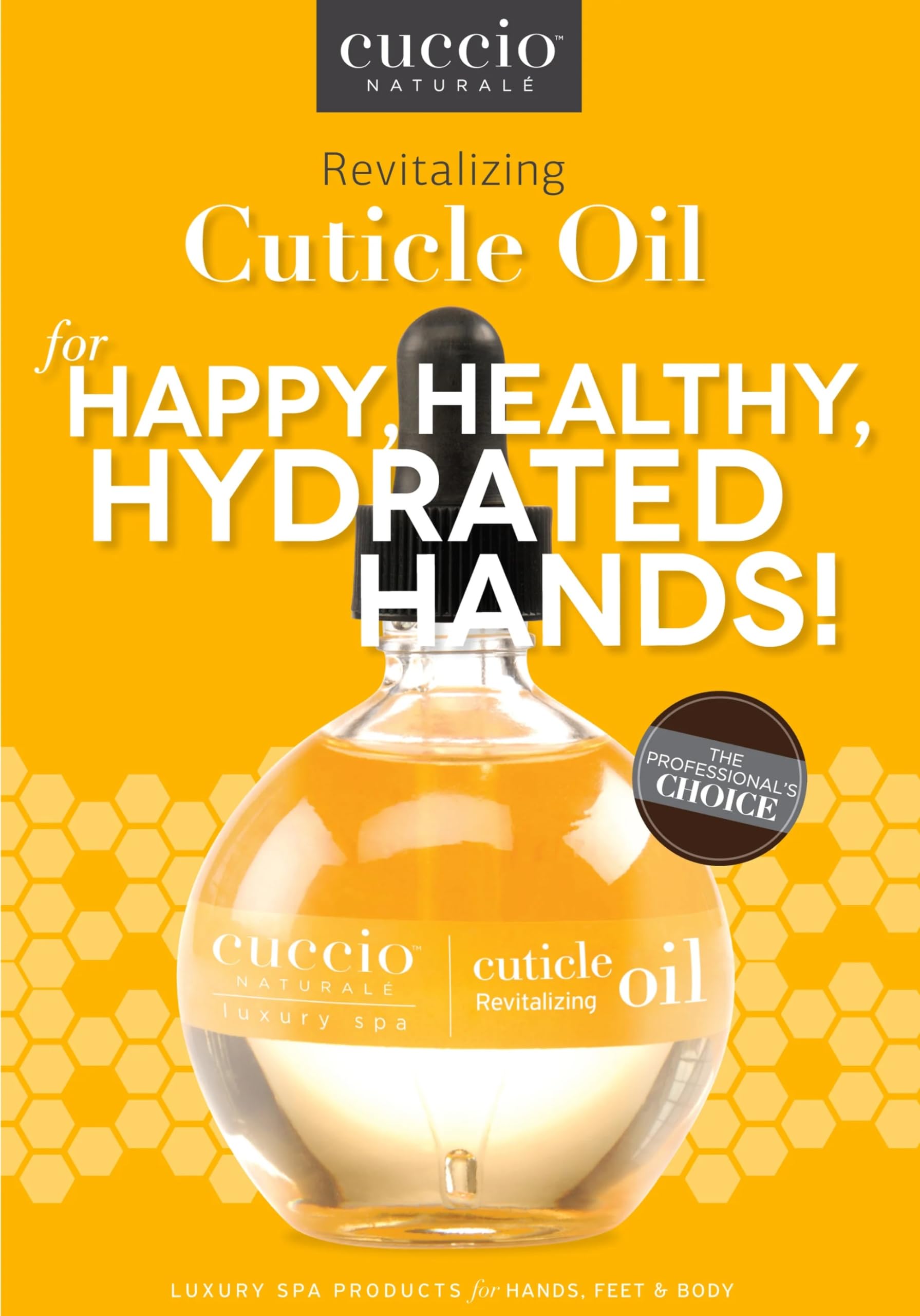 Cuccio Revitalize Cuticle Oil Milk & Honey – Nourish, Soothe & Strengthen Nails – 2.5 oz (2-pack)