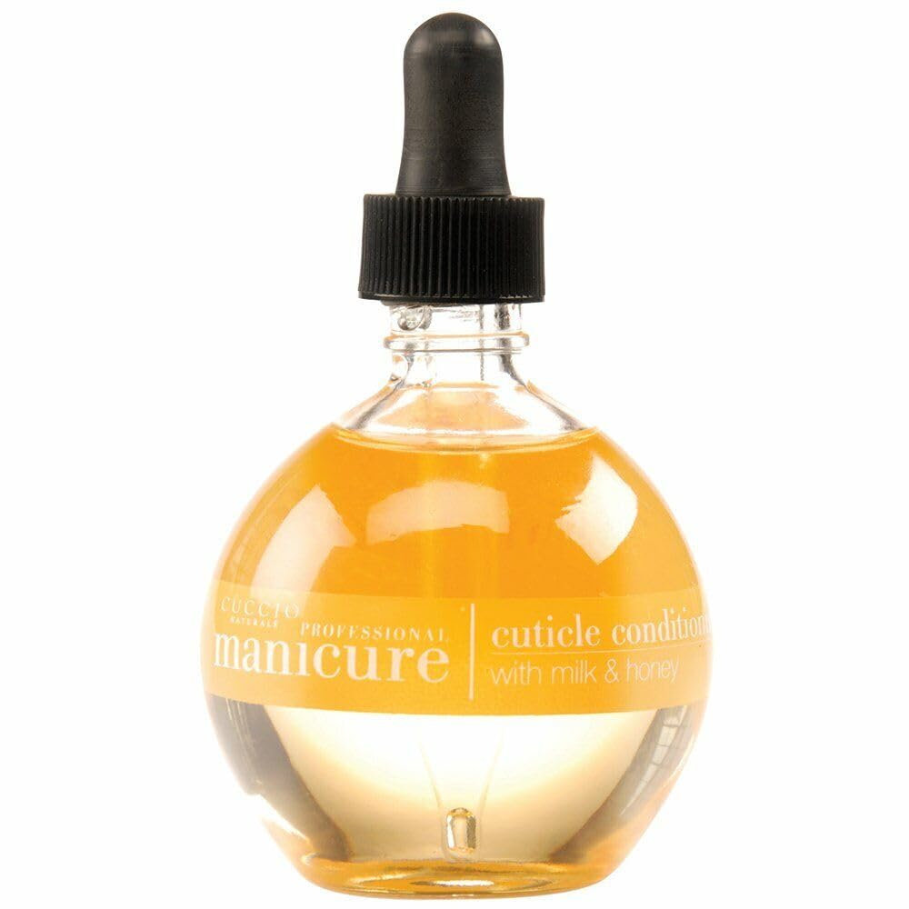 Cuccio Revitalize Cuticle Oil Milk & Honey – Nourish, Soothe & Strengthen Nails – 2.5 oz (2-pack)