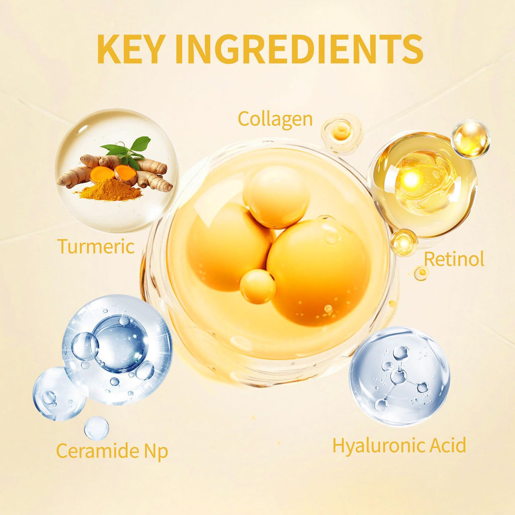 Cuemora Turmeric Overnight Mask with Bio-Collagen – Peel-Off Night Mask