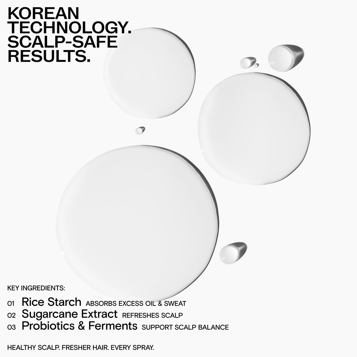 CULISE Korean Dry Shampoo Powder Spray - Non-Aerosol, oil absorption & root refresh (16-Week Supply)
