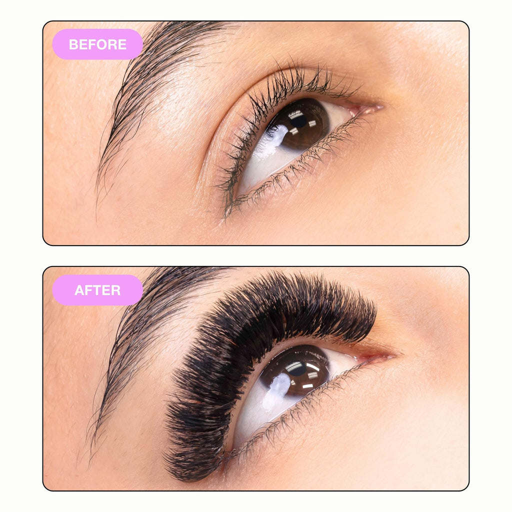 Curacoro Super Mink Eyelashes Extensions – 0.03–0.2mm, C/CC/D Curl, 7–15mm Mixed Tray