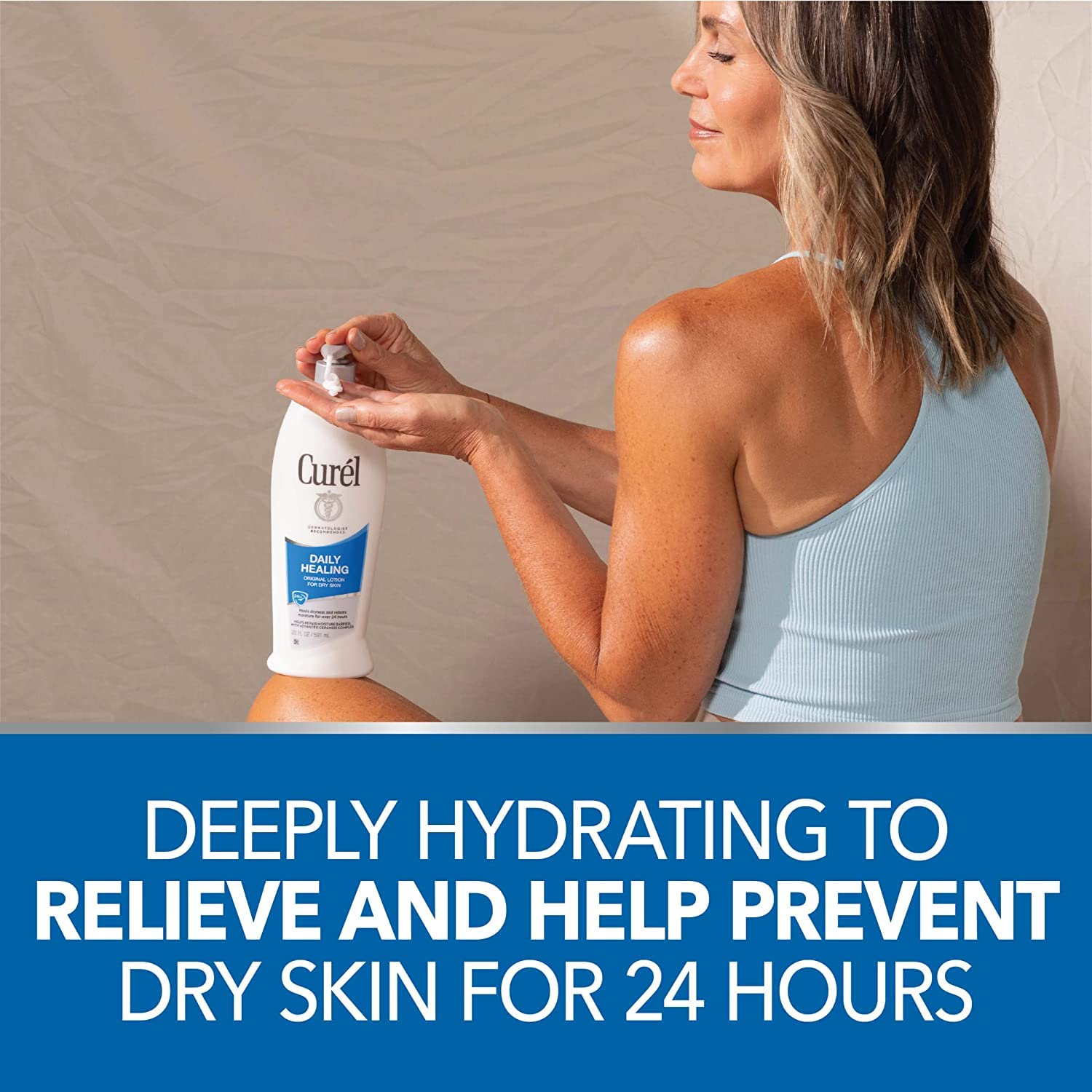 Curel Daily Healing Moisture Lotion Original Formula – 13 Fl Oz (Pack of 2)