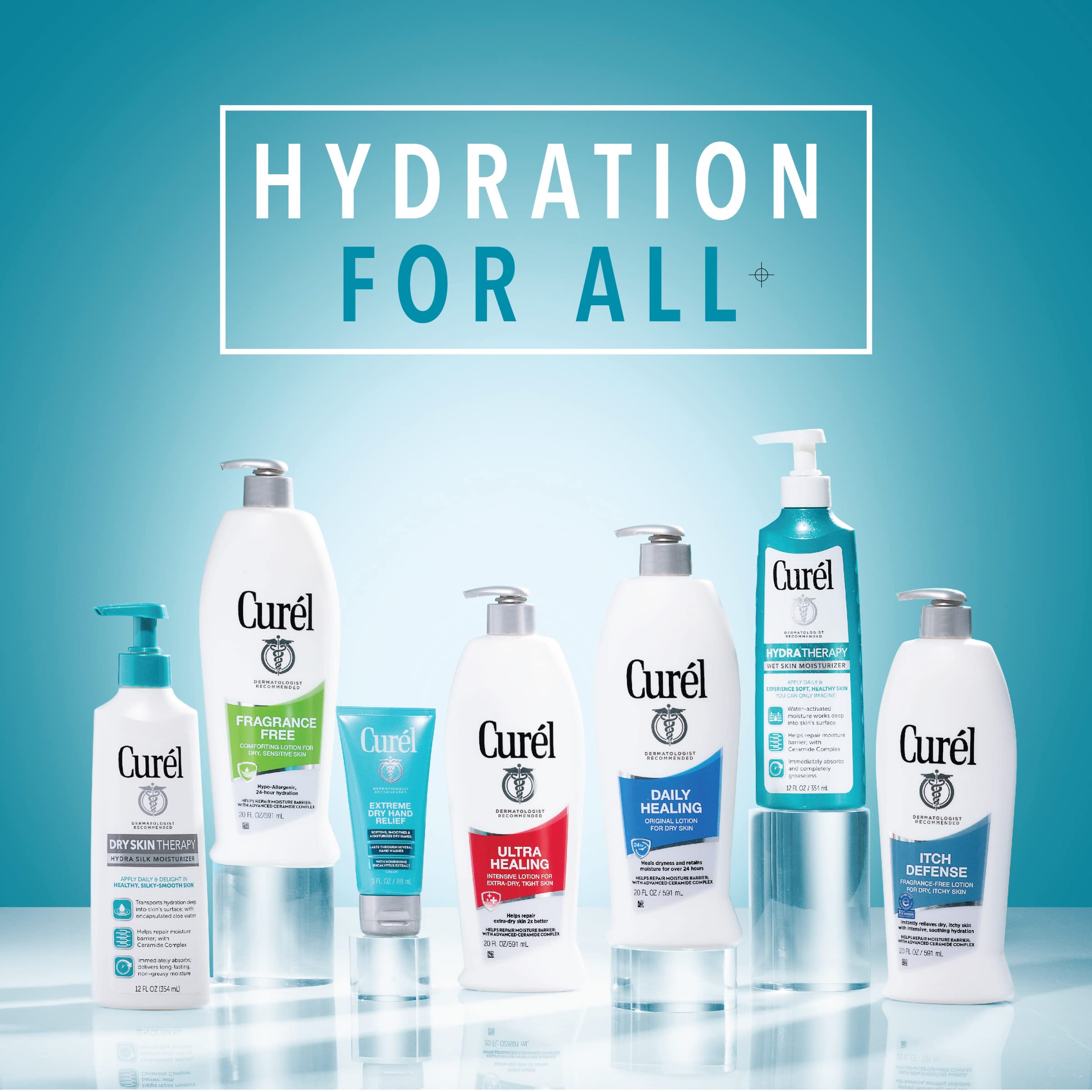 Curél Itch Defense Calming Body Lotion | Ceramide Complex for Dry, Itchy Skin