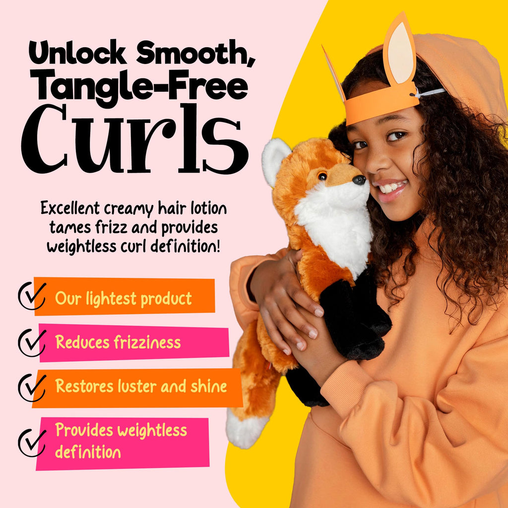 CurlyKids Curl Defining Lotion – Lightweight, Non-Crunchy Curls for Kids (6oz)