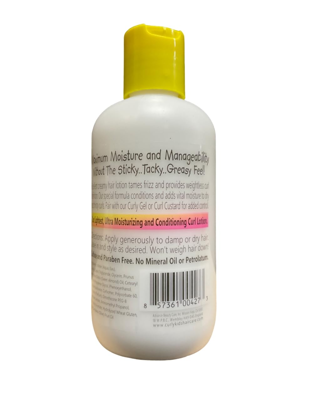 CurlyKids Curl Defining Lotion, Pack of 3 – 6 oz Each | Defined, Soft Curls
