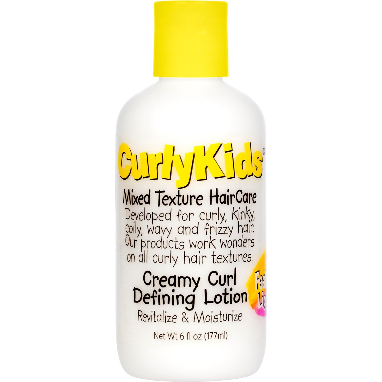 CurlyKids Curl Defining Lotion, Pack of 3 – 6 oz Each | Defined, Soft Curls