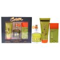 Curve Curve for Men 3-Piece Gift Set – 2.5 fl oz Eau de Cologne, Aftershave & Deodorant