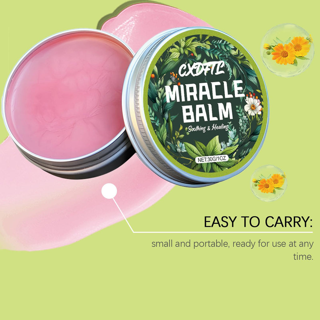 CXDFTL Miracle Balm – 2 Pack with Natural Ingredients for Relaxed, Comfortable Skin | Balm for Legs, Arms & Back
