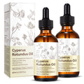 Cyperus Rotundus Oil 2 Pack for Hair Removal - Reduces Body Hair Growth, Moisturizes & Soothes Skin | 4 Fl oz