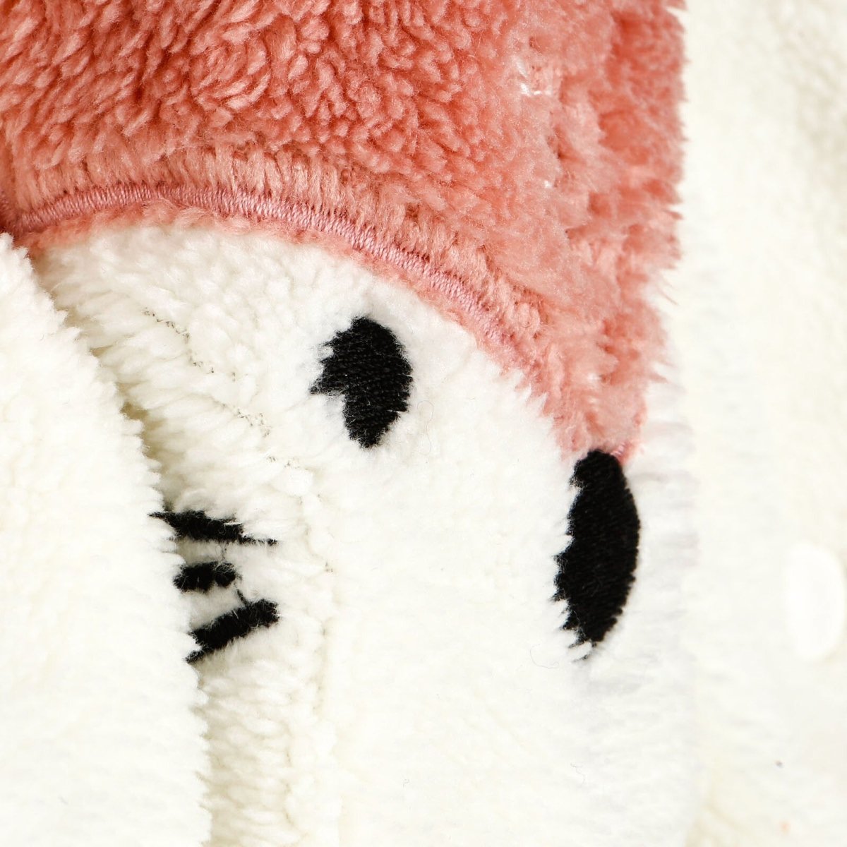 Midimod Fox Detail Soft Fleece Baby Pramsuit with Feet (3 Months to 12 Months)