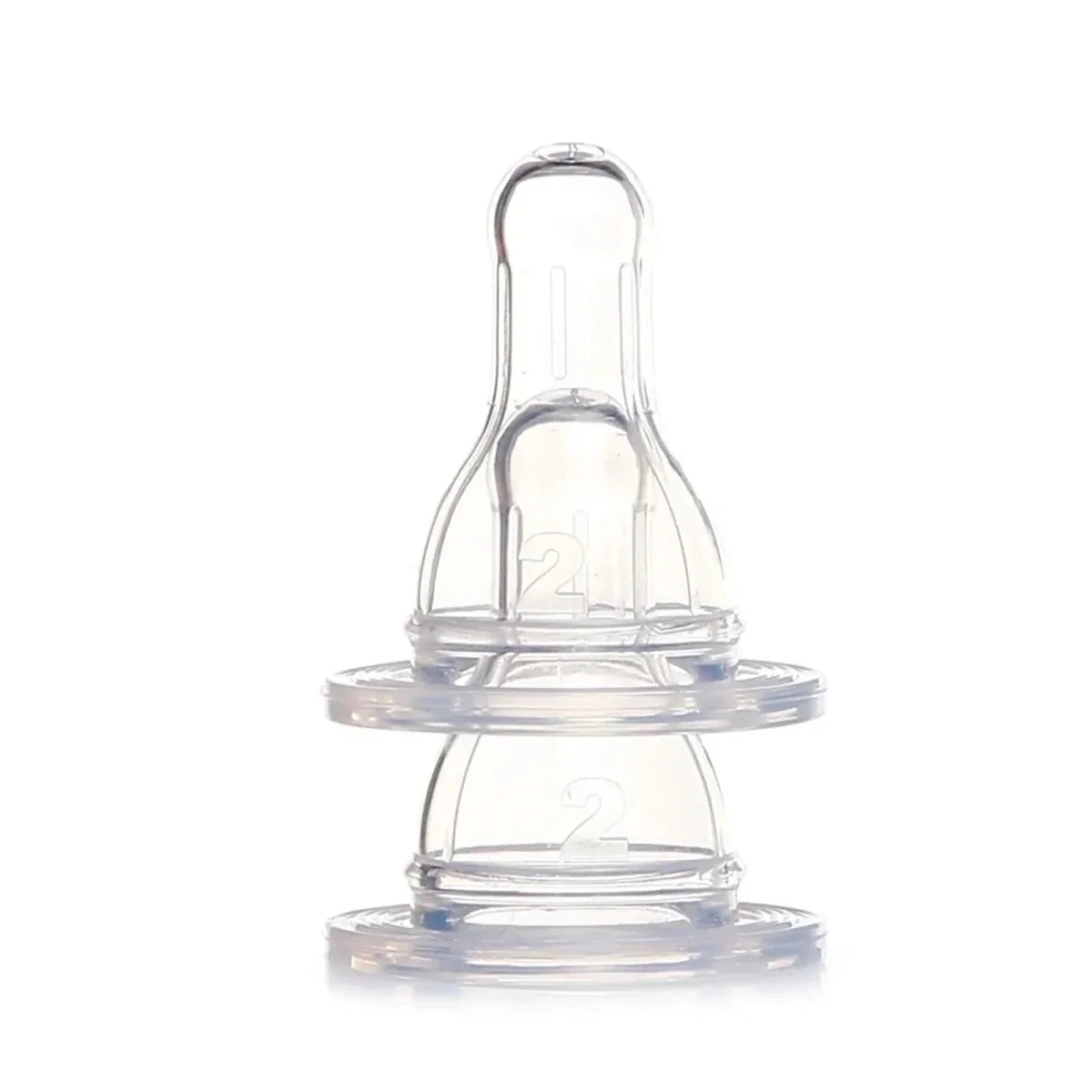 baby plus Anti Colic Bottle Teat Level 2 Pack of 2