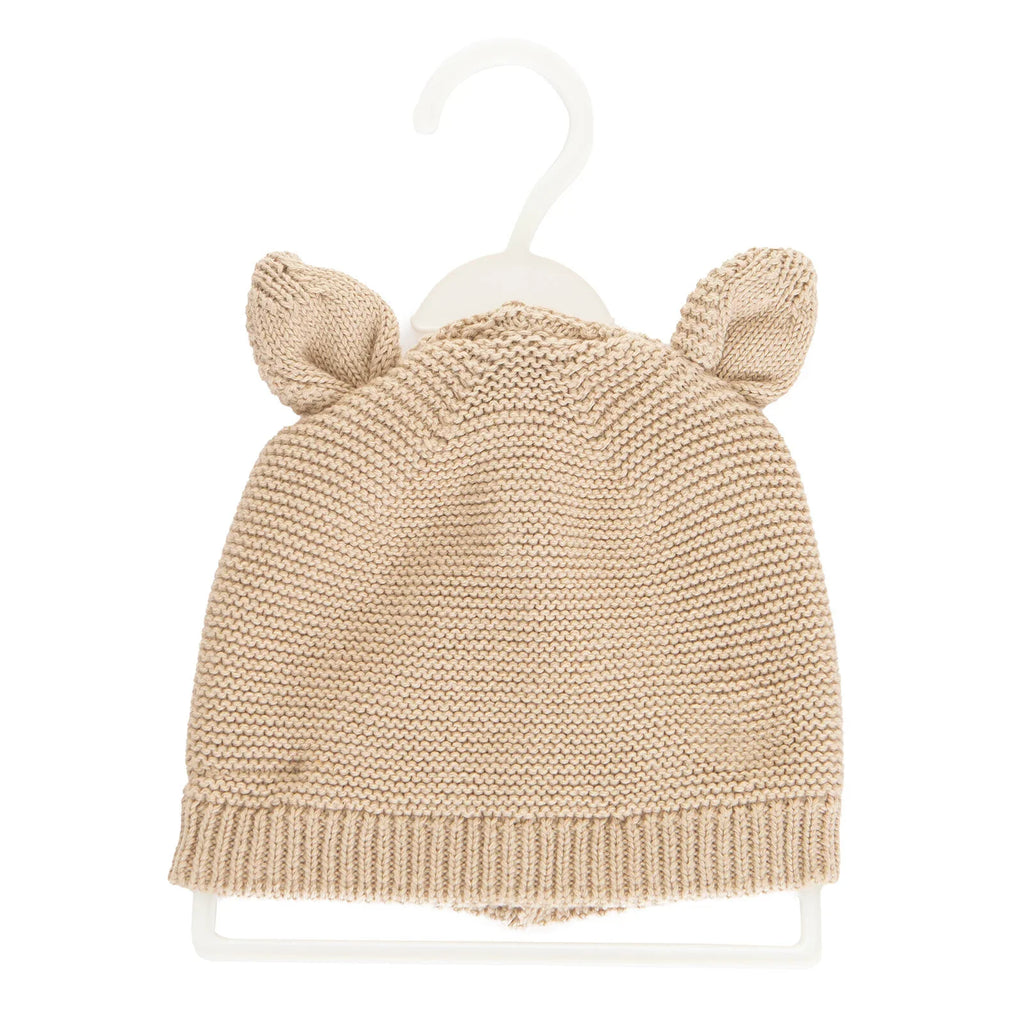 Little Plane Knitted Baby Beanie with Ear Flaps (One Size)