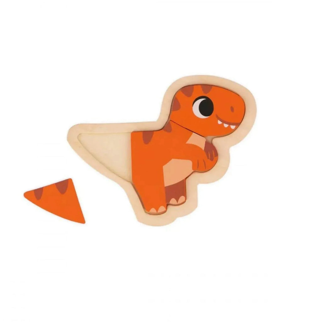 Janod 4 Progressive Puzzles Dino