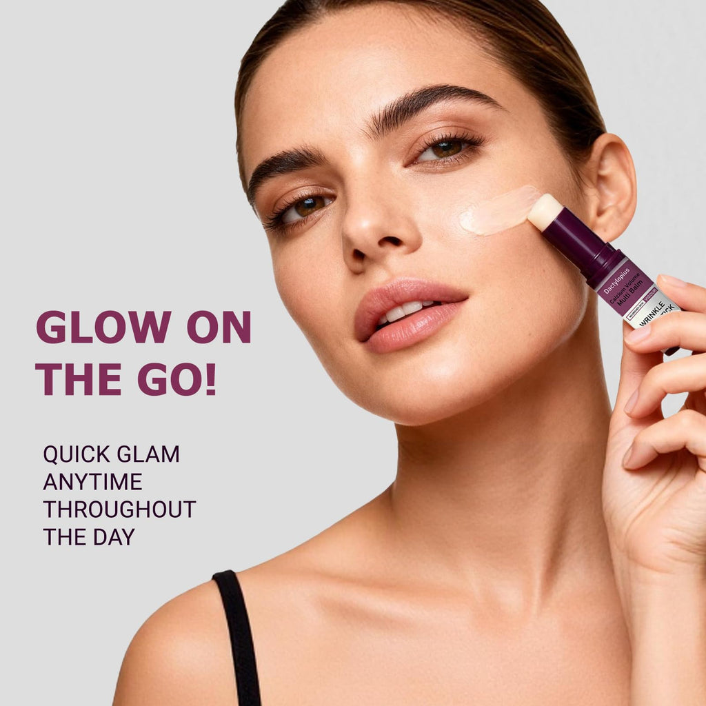 Dactylopius Calcium Multi Balm Stick with Collagen & Oils – Hydration, Firmness & Elasticity for Face & Neck (2pc)