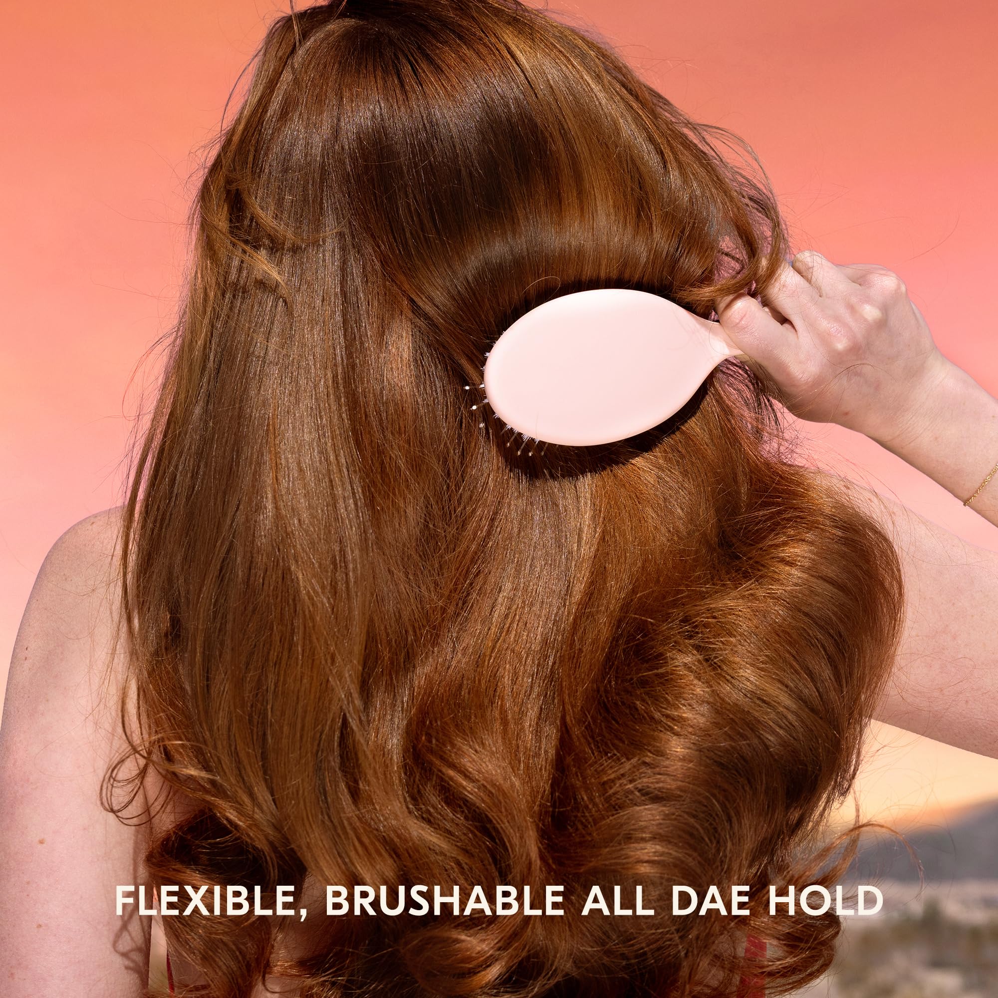 DAE Sunsetter Strong Hold Hairspray – Citrus Scent, All-Day Brushable (7 oz)