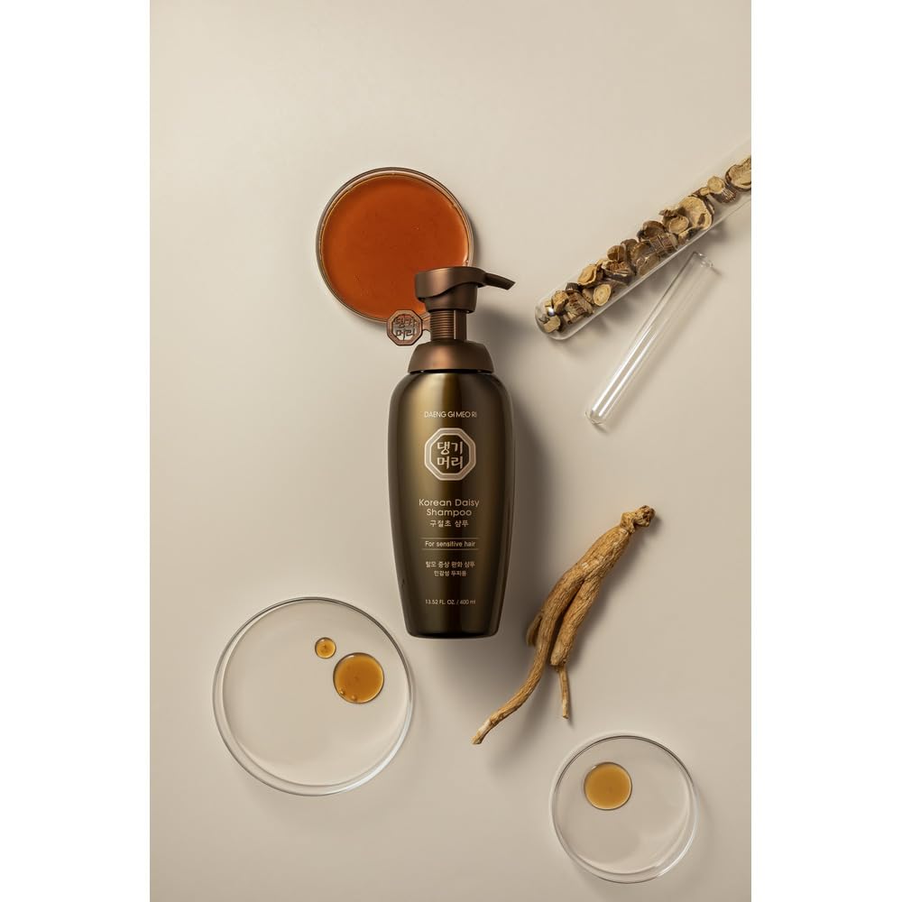 Daeng Gi Meo Ri Daisy Shampoo – Hair Loss Care for Sensitive Scalp | 13.5 fl oz