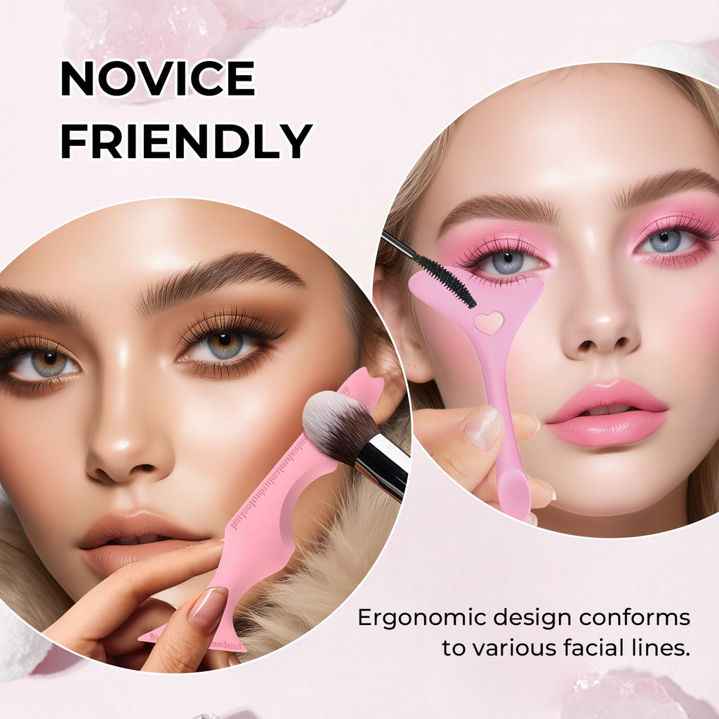 DAGEDA 3-Pcs Eyeliner Stencils Set | Reusable Silicone Eye Makeup Tool