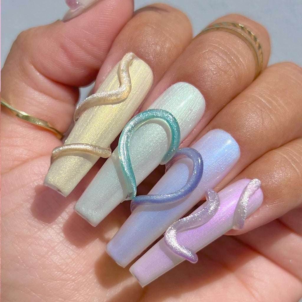 Daily Charme 3D Gummy Gelly – Moldable Clear Nail Art Gel for DIY 3D Decor