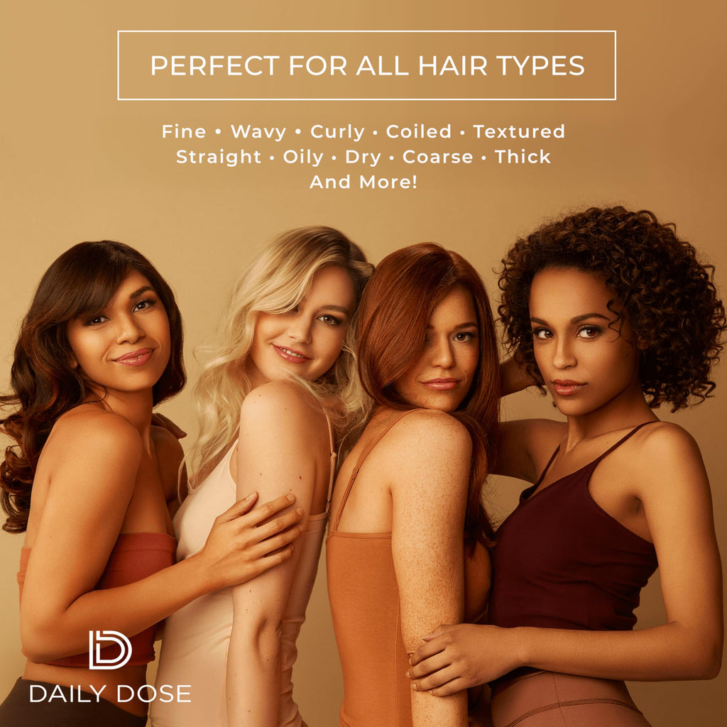 DAILY DOSE Leave-In Conditioner Duo — 8.5oz + 2oz, Award-Winning Detangler