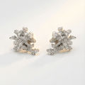 Dainty Saltwater Coral Stud Earrings - Gold or Silver