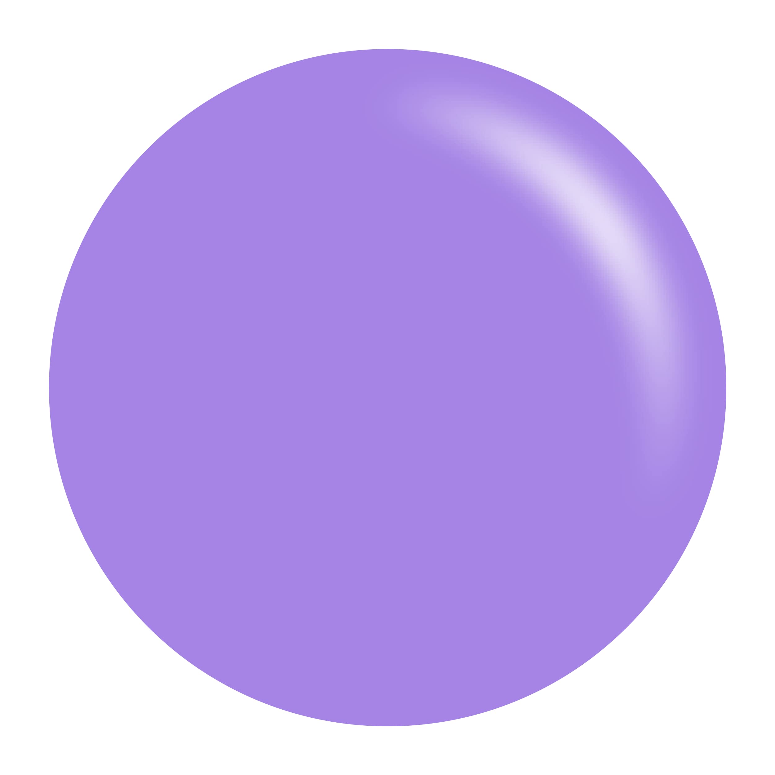 DAISY DND DC Purple Collection Gel Polish Set – 0.5 Fl Oz Each (Gel + Lacquer) 265 Pearly Purple