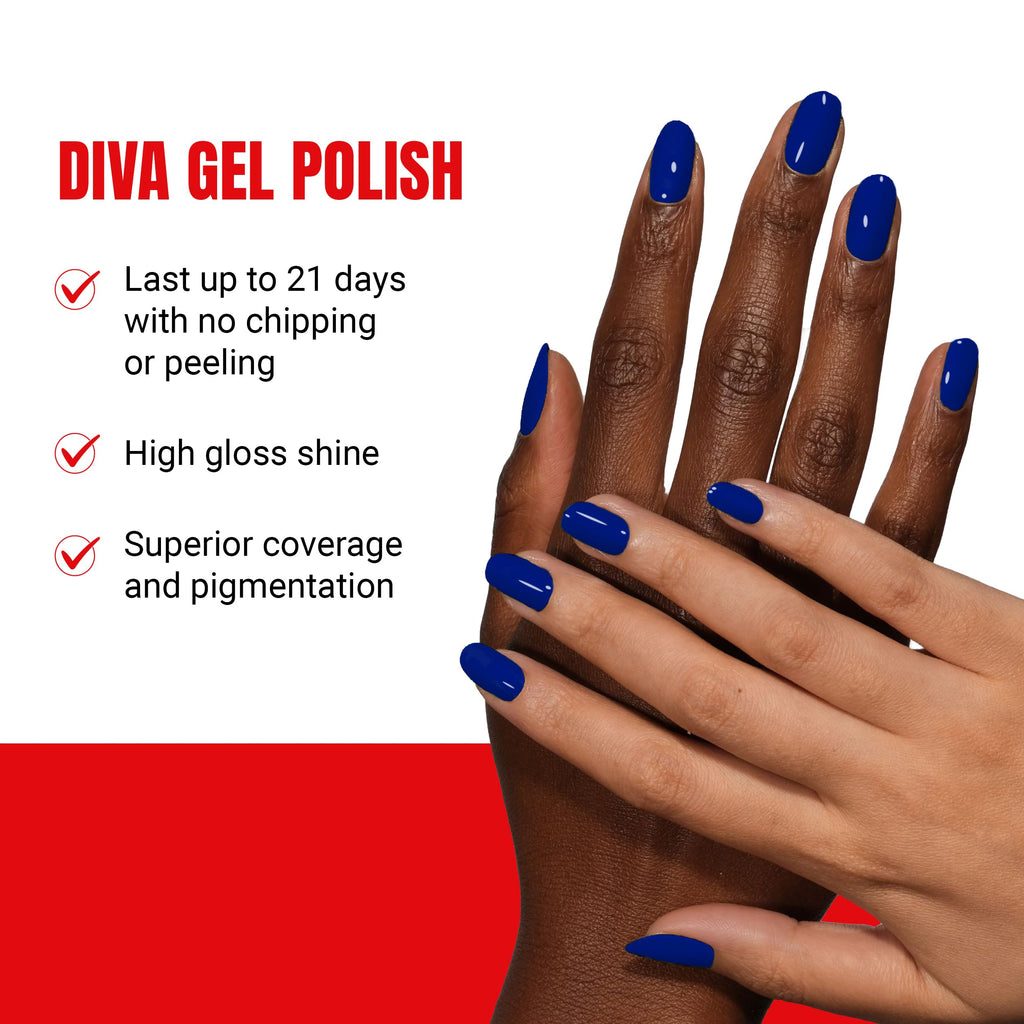 Daisy DND Diva Gel Polish Set – Call Me Your Highness Duo (0.5 fl oz) | First Class Collection