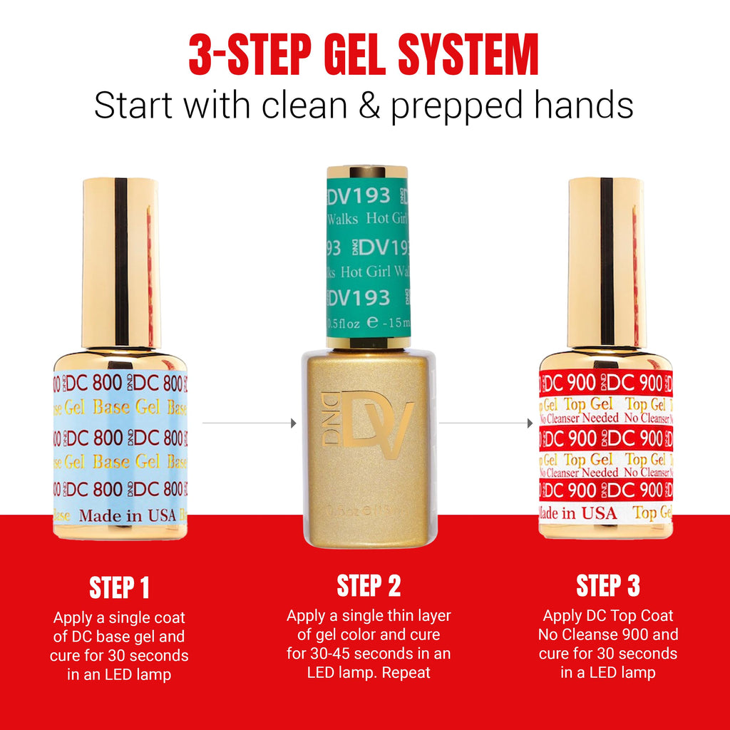 Daisy DND Diva Gel Polish Set – Call Me Your Highness Duo (0.5 fl oz) | First Class Collection
