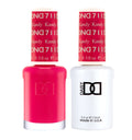 DND Gel Polish Set: Pink Collection Duo – UV/LED Polish & Matching Lacquer (711 Kandy) | DAISY DND