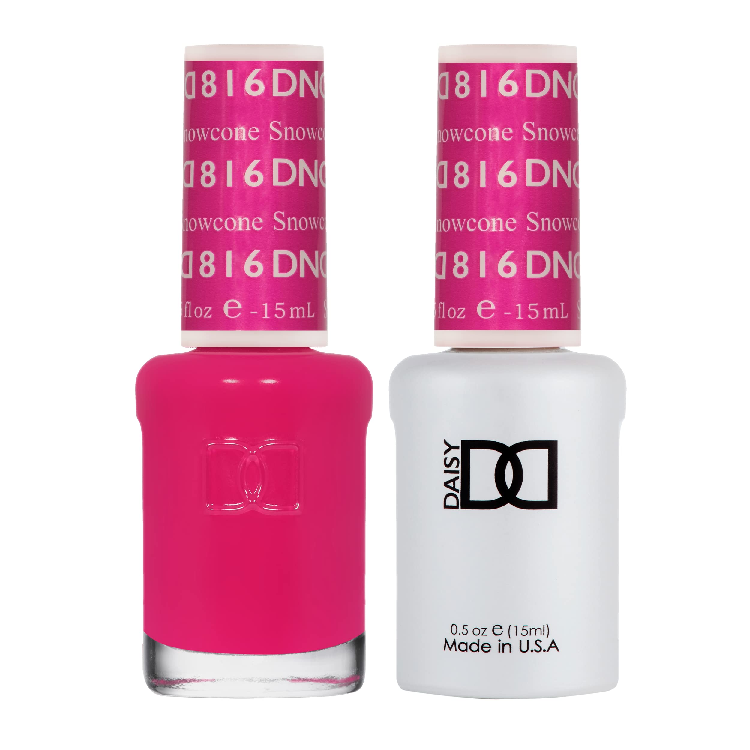 Daisy DND Gel Polish Set – Pink Collection Snowcone 816 (0.5 Fl Oz) Duo