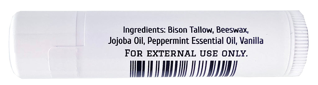 Dakota Pure Bison Tallow Balm Set of 2 – Vanilla Peppermint Lip Balm