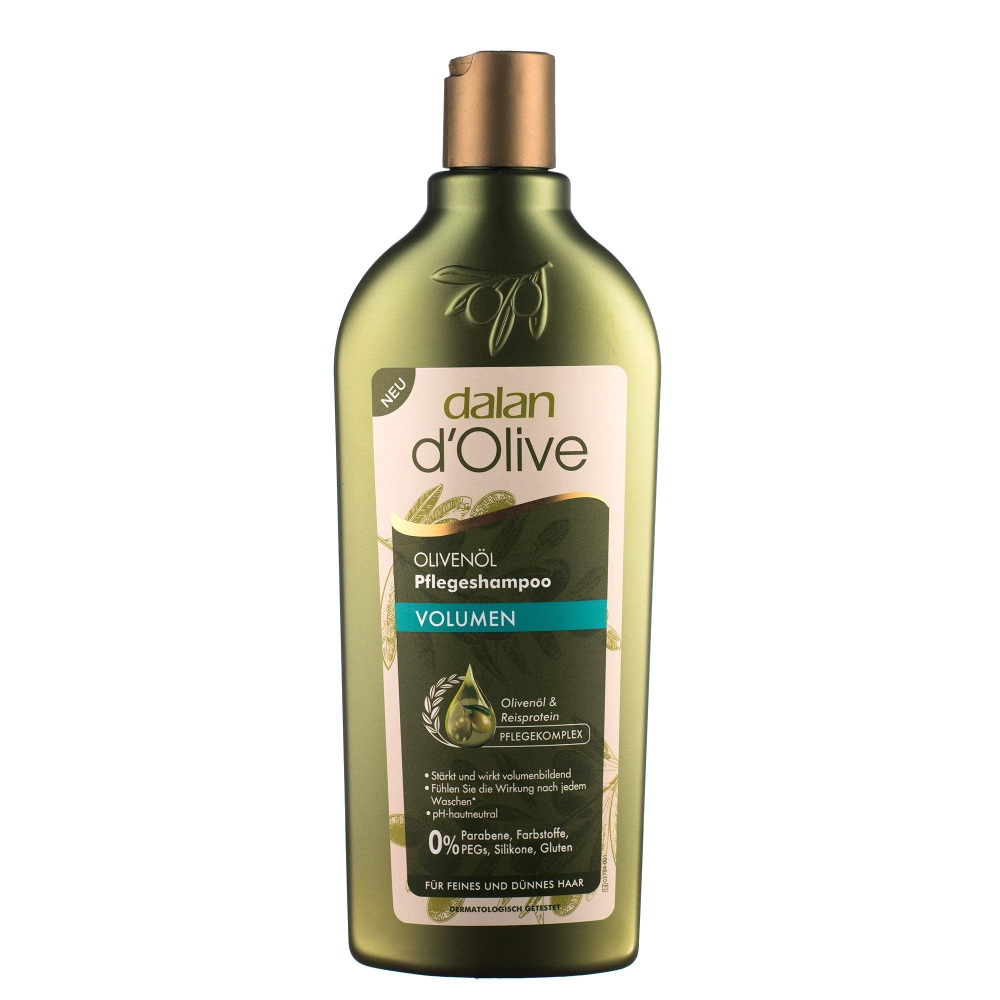 Dalan d'Olive Olive Oil Shampoo – Volumizing, 13.5 fl oz (400 ml)