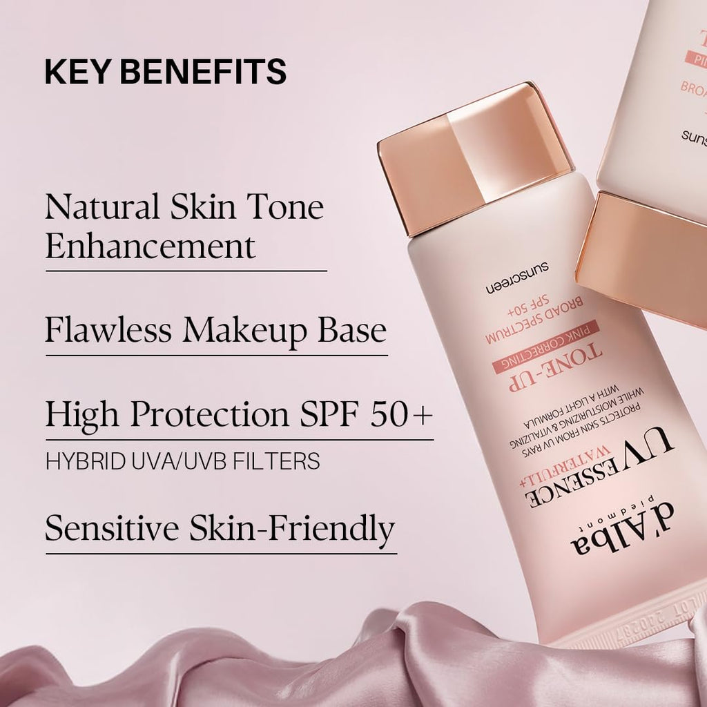 Waterfull Tone-Up Sunscreen Serum SPF 50+ by d'alba Piedmont – All Skin Tones