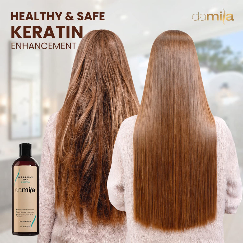 damila Salt & Sulfate Free Shampoo for Keratin & Color-Treated Hair - 16.9 fl oz