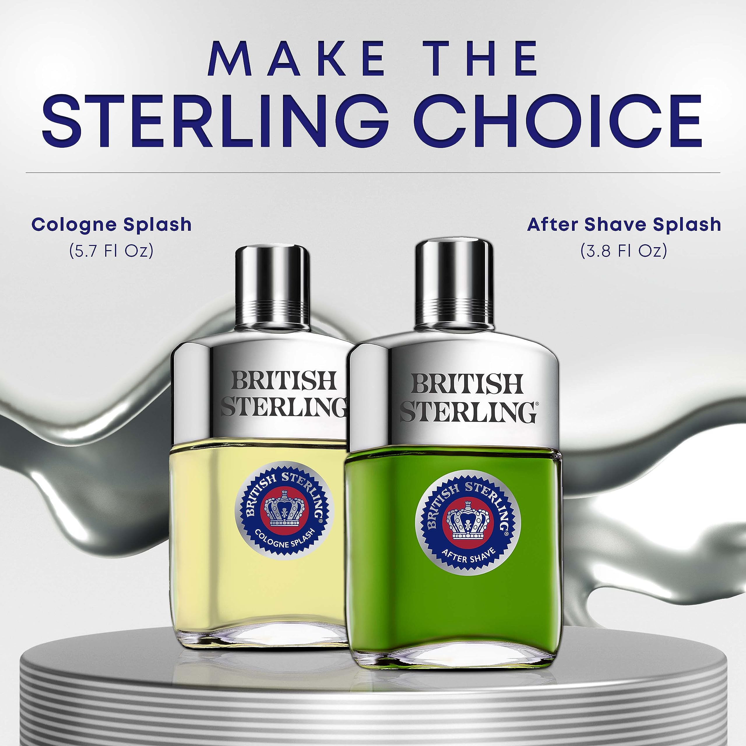 Dana British Sterling Aftershave for Men - 3.8 oz | Classic Scent