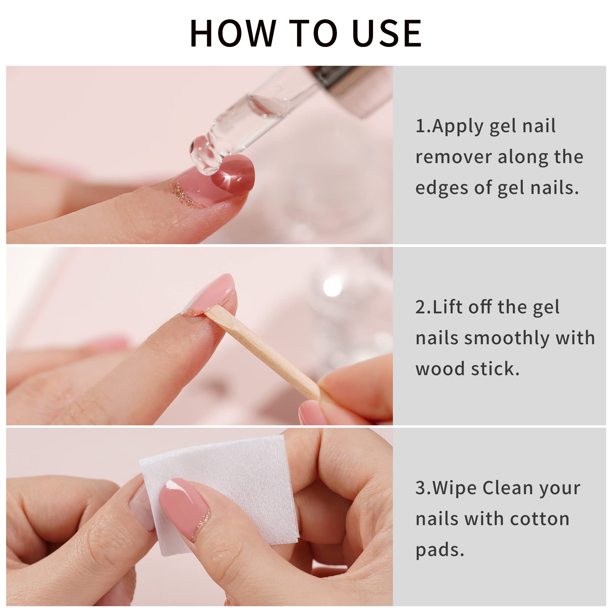 DANNI & TONI Professional Easy Peel Gel Nail Remover 30ml – Safe, Quick Gel Nail Sticker Removal