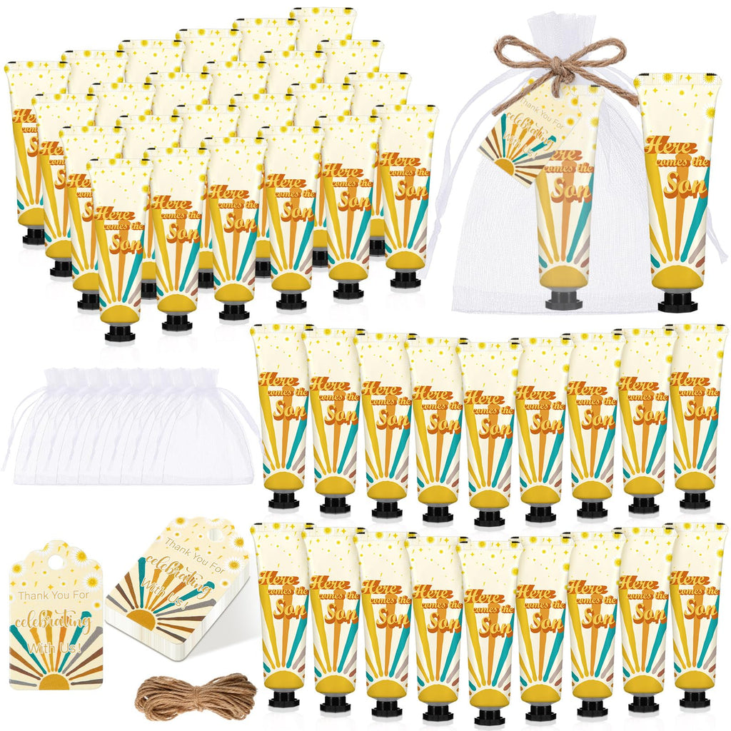 Dansib 48-Set Baby Shower Hand Cream Gifts for Guests – Here Comes the Son
