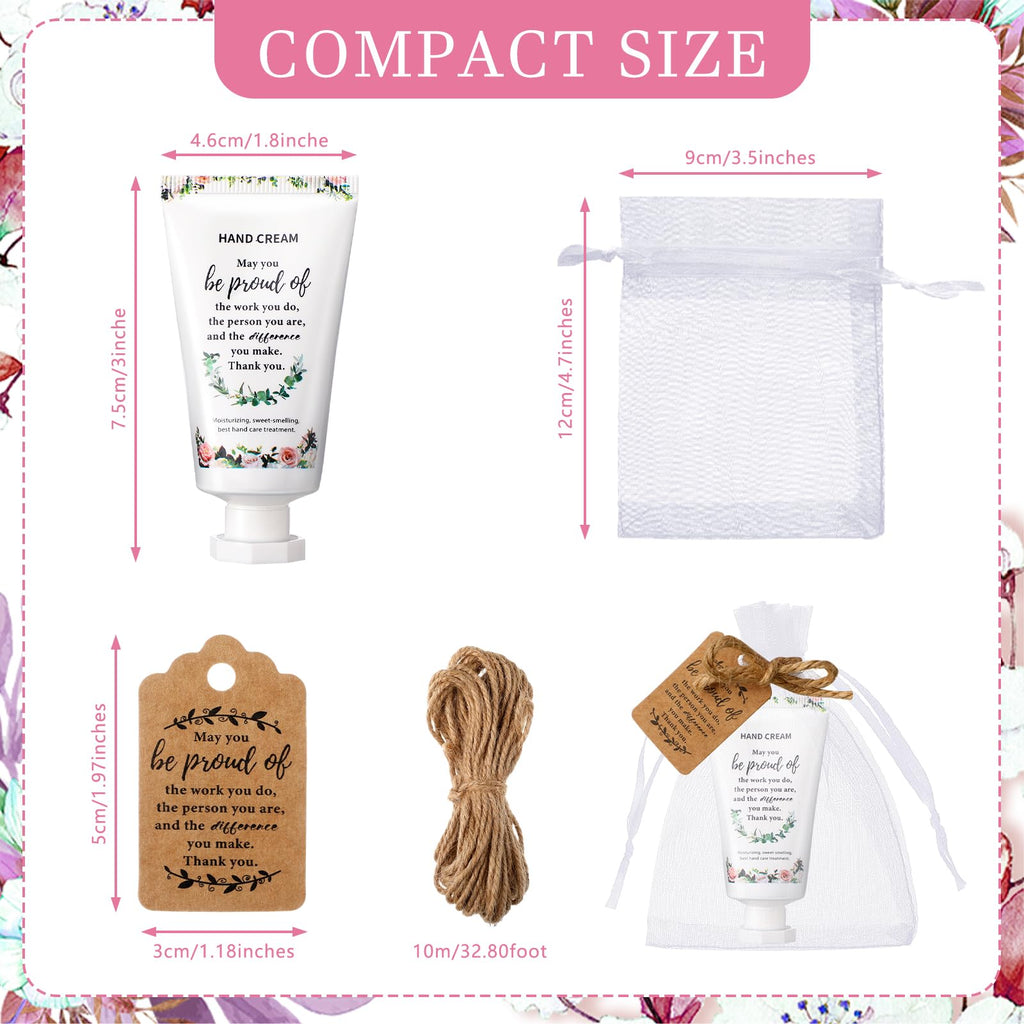 Dansib 24-Set Hand Cream Gift Box – Gratitude Theme Travel Size Moisturizers