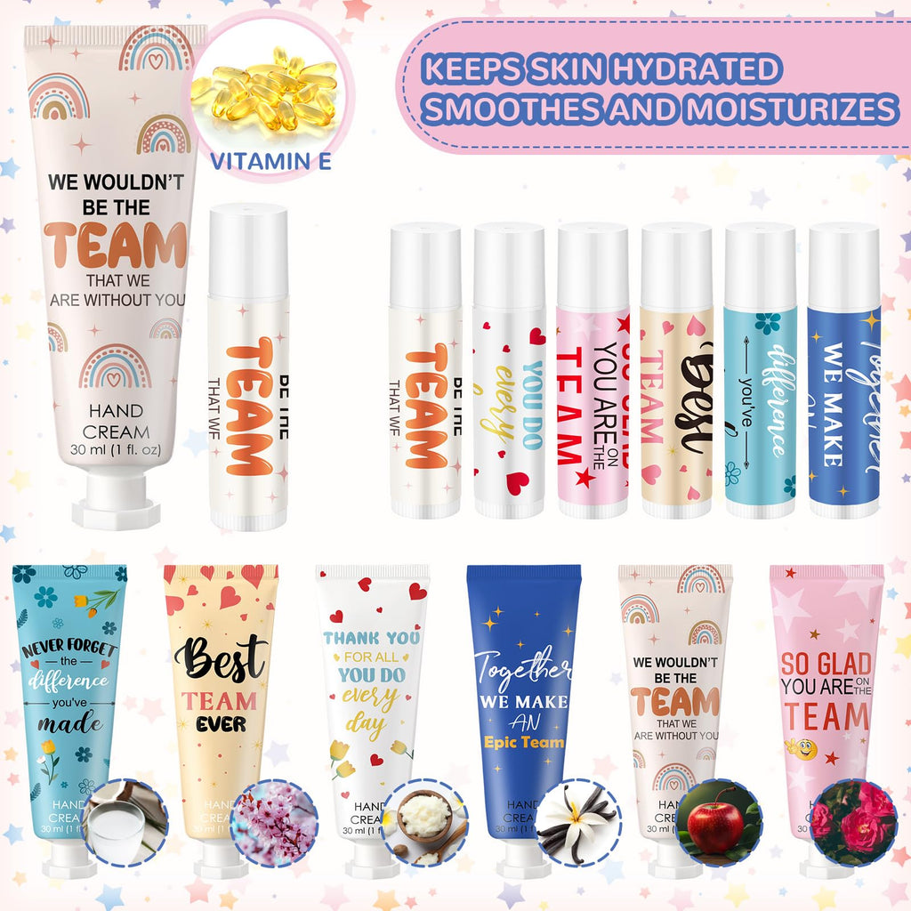 Dansib 24set/96pcs Best Team Ever Gifts – Coworker Appreciation Gift Set
