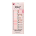 Dashing Diva Gloss Nail Strips Feeling Flush – UV-Free, Chip-Resistant Gel Finish (32 Wraps)