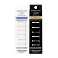 Dashing Diva Gloss Nail Strips Bundle – The Black & White Collection: Real Black & Daikon (2 Sets) | UV Free, Chip-Resistant
