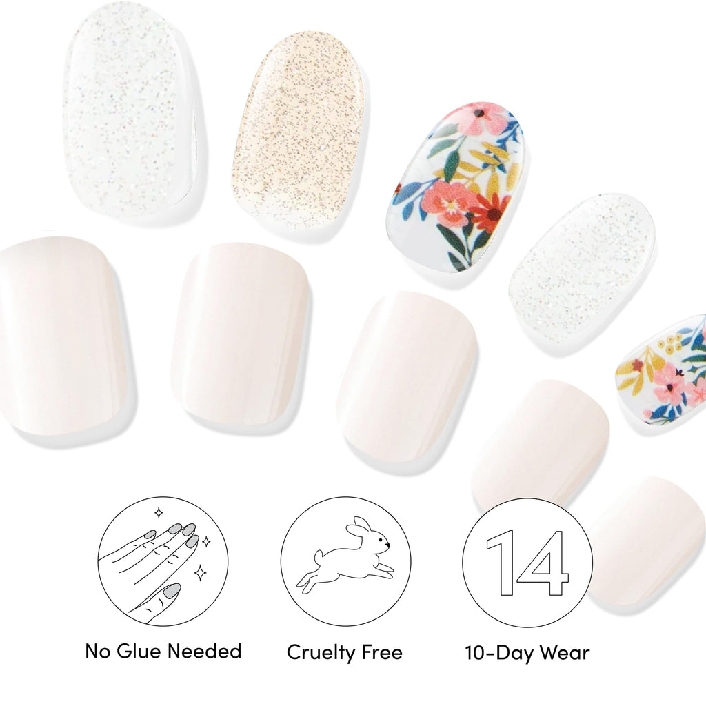Dashing Diva Gloss Nail Strips Bundle – Spring Florals (Wallflower Frenzy & Bug Off)